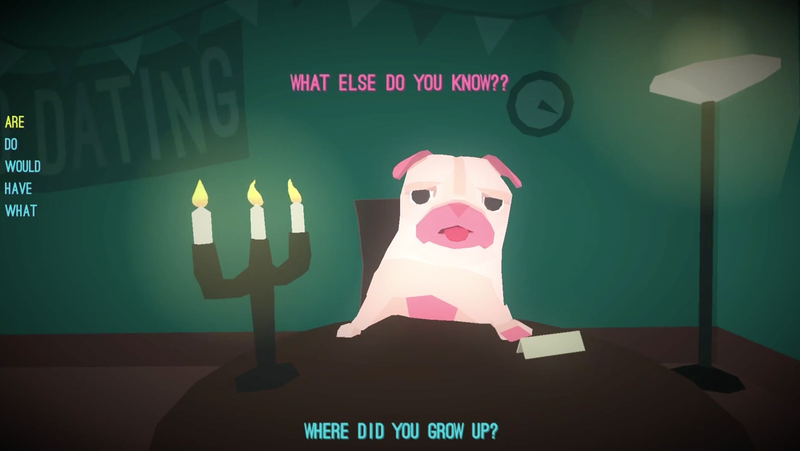 Illustration for article titled A Hilarious Game Where You Can Date...Dogs